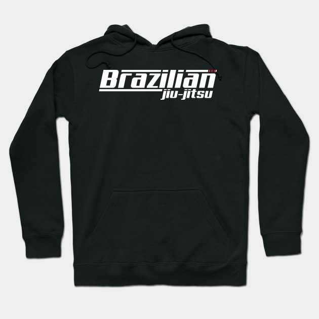 Brazilian Jiu-Jitsu (BJJ) Hoodie by fromherotozero